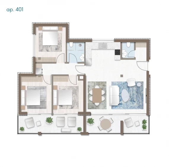 Seven apartment 401